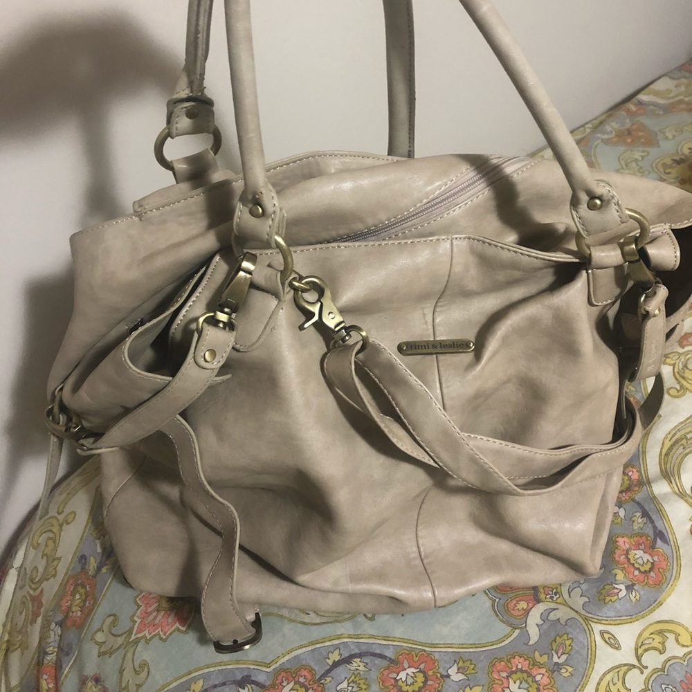 Tiki & Leslie diaper bag